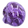 Purple Romance 18cm Skull