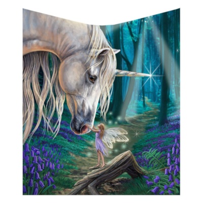 Fairy Whispers Throw by Lisa Parker