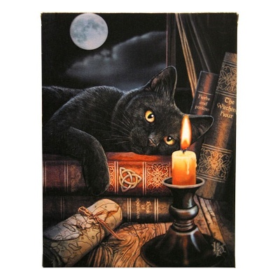 Witching Hour Canvas by Lisa Parker