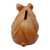 Wood Effect Piggy Bank