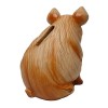 Wood Effect Piggy Bank