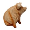 Wood Effect Piggy Bank