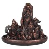 Bronze Effect Island Backflow Burner