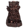 Small Bronze Effect Tree Man Backflow Burner