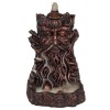 Small Bronze Effect Tree Man Backflow Burner