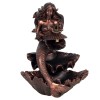 Bronze Effect Mermaid Backflow Burner