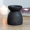 Black Pentagram Oil Burner