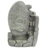 Buddha Face Backflow Burner Grey