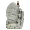 Buddha Face Backflow Burner Grey