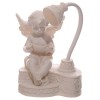 LED Cherub Reading Scroll