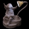 LED Cherub Reading Book