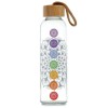 Chakra Glass Water Bottle 500ml