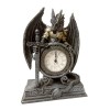 Dragon In Armour Mantel Clock