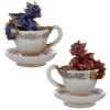 Red Baby Dragon in a Teacup