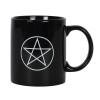 Pentagram Black Mug