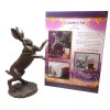 Fight Hare Figurine by Andrew Bill