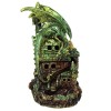 Green Dragon on Castle Backflow Burner