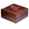 Elephant Sheesham Wooden Trinket Box