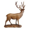 Animal Kingdom Wood Effect Stag Figure