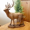 Animal Kingdom Wood Effect Stag Figure