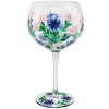 Cornflower Gin Glass by Lynsey Johnstone