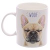 WOOF French Bulldog Mug