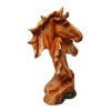 Wood Effect Double Horse Head