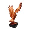 Wood Effect Eagle Figurine