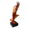Wood Effect Eagle Figurine