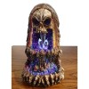 Skull Crystal Cave LED Backflow Burner