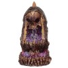 Skull Crystal Cave LED Backflow Burner