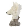 Snow Searcher Wolf Figurine