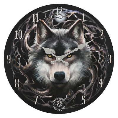 Night Forest Clock by Anne Stokes