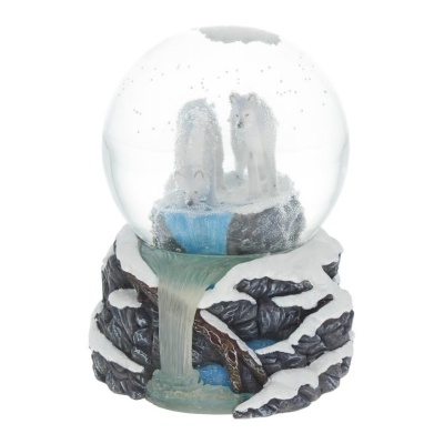 Warriors of Winter Snowglobe by Lisa Parker