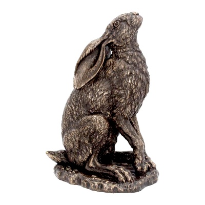 Moonlight Hare Figurine by Andrew Bill