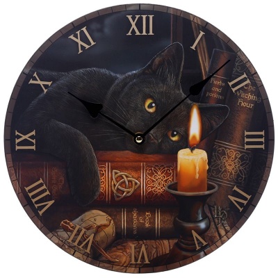 Witching Hour Clock by Lisa Parker