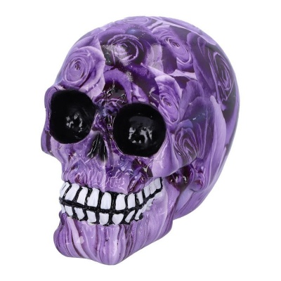Purple Romance Medium 11cm Skull