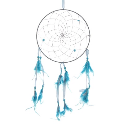 Blue Beads 21.5cm Dreamcatcher