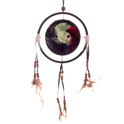 Moonstruck 16cm Dreamcatcher by Lisa Parker