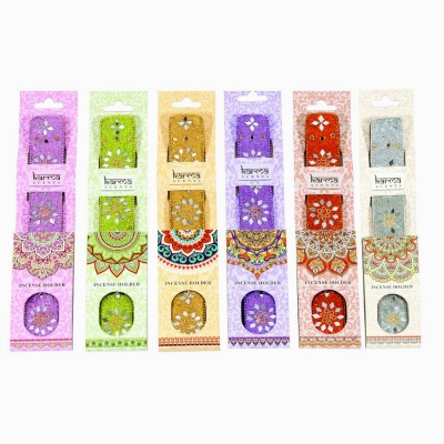 Karma Assorted Colourful Incense stick holder