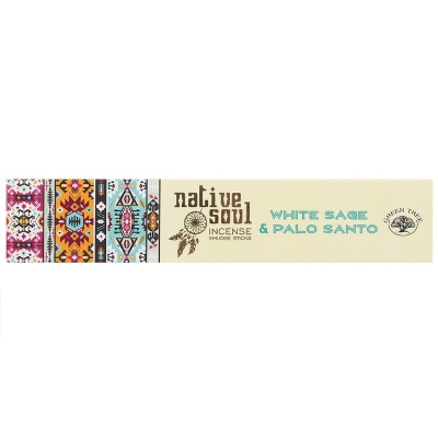 Native Soul White Sage & Palo Santo Incense Sticks