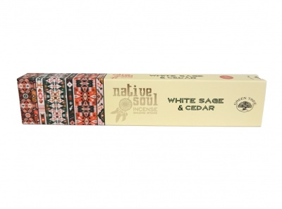 Native Soul White Sage & Cedar Incense Sticks
