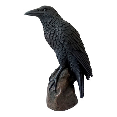 Black Crow Figurine