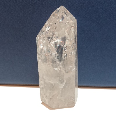 Fire & Ice Quartz Point 8 cm