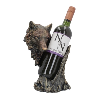 Call of the Wine Wolf Bottle Holder