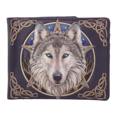 Wild One Wolf Wallet by Lisa Parker