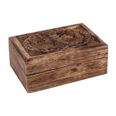 Tree of Life Wooden Trinket Box
