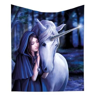 Solace Throw by Anne Stokes