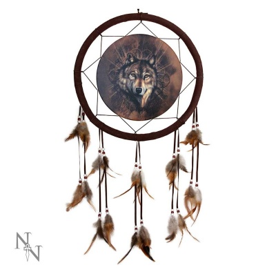 Lone Wolf 33cm Dreamcatcher