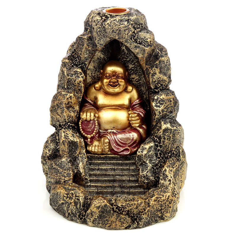 Chinese Buddha Incense Backflow Burner
